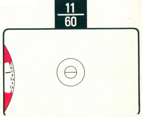 Voigtlander Ultramatic CS Septon Camera - speeds which