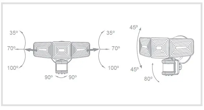 Home-Zone-ES00942G-LED-Security-Light-FIG-7