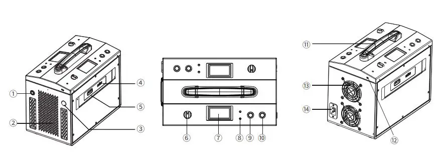 GREPOW TA1200U Compatible with Smart and Standard LiPo Batteries User Manual - DIAGRAM