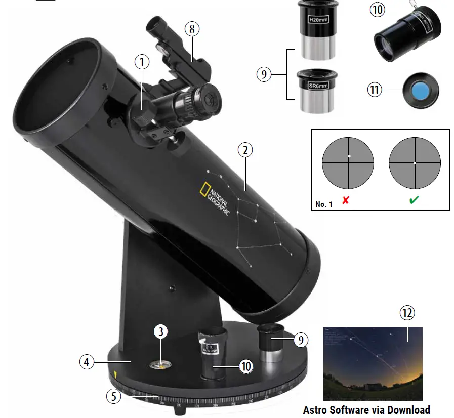 BRESSER 114 500 Compact Telescope 1