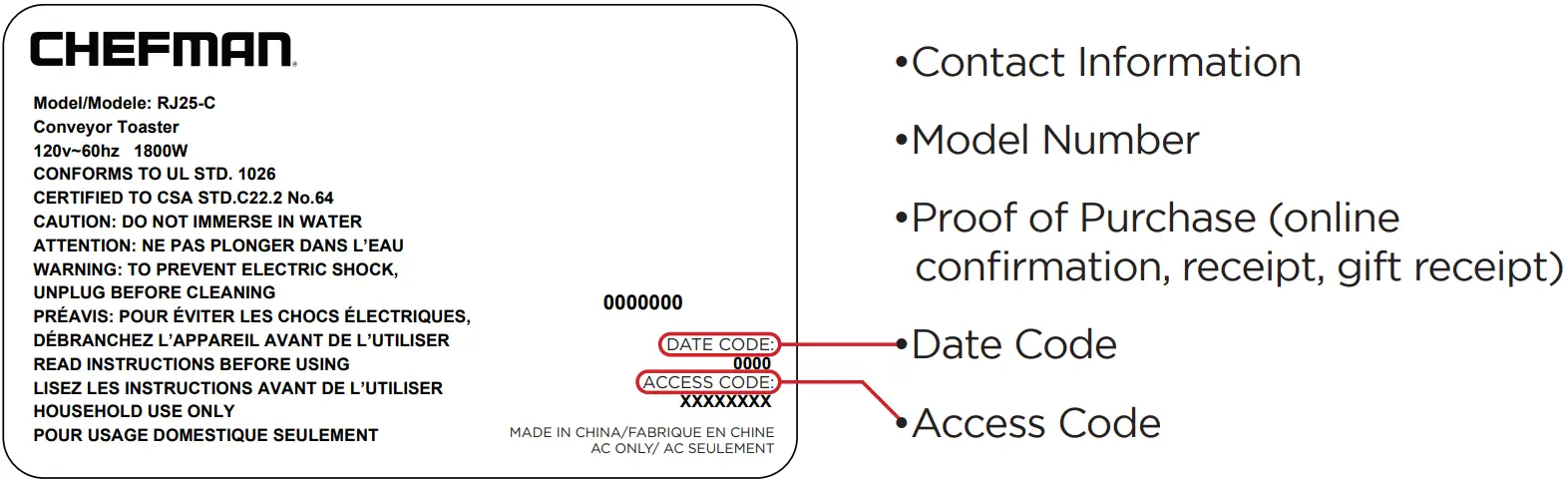 CHEFMAN RJ07 45 SS D Dual Cook Pro Deep Fryer - register