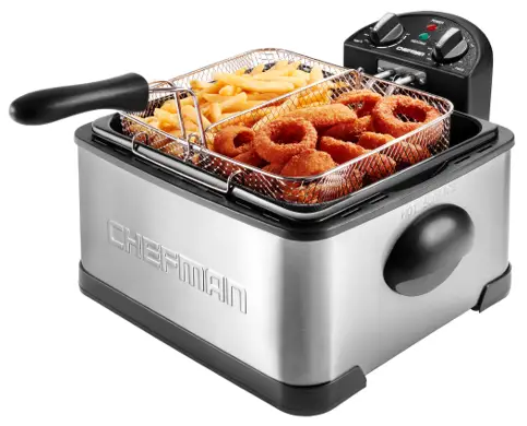 CHEFMAN RJ07 45 SS D Dual Cook Pro Deep Fryer