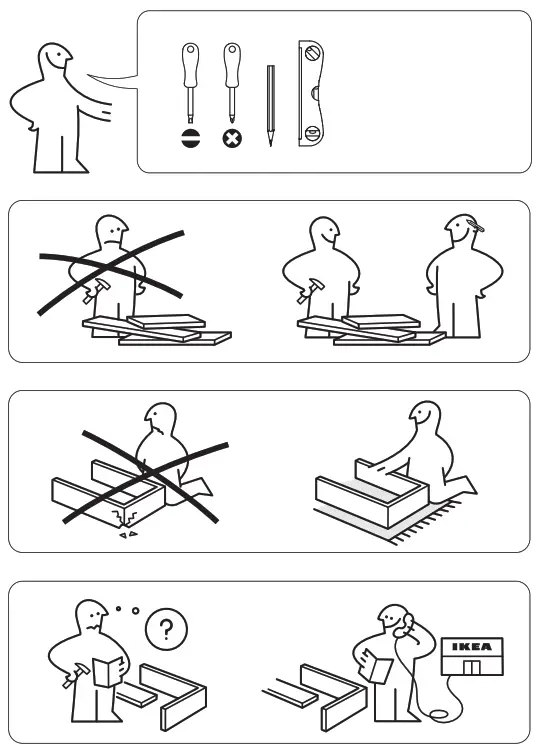 IKEA HEMNES Cabinet Washbasin 2 Drawers - Figure1