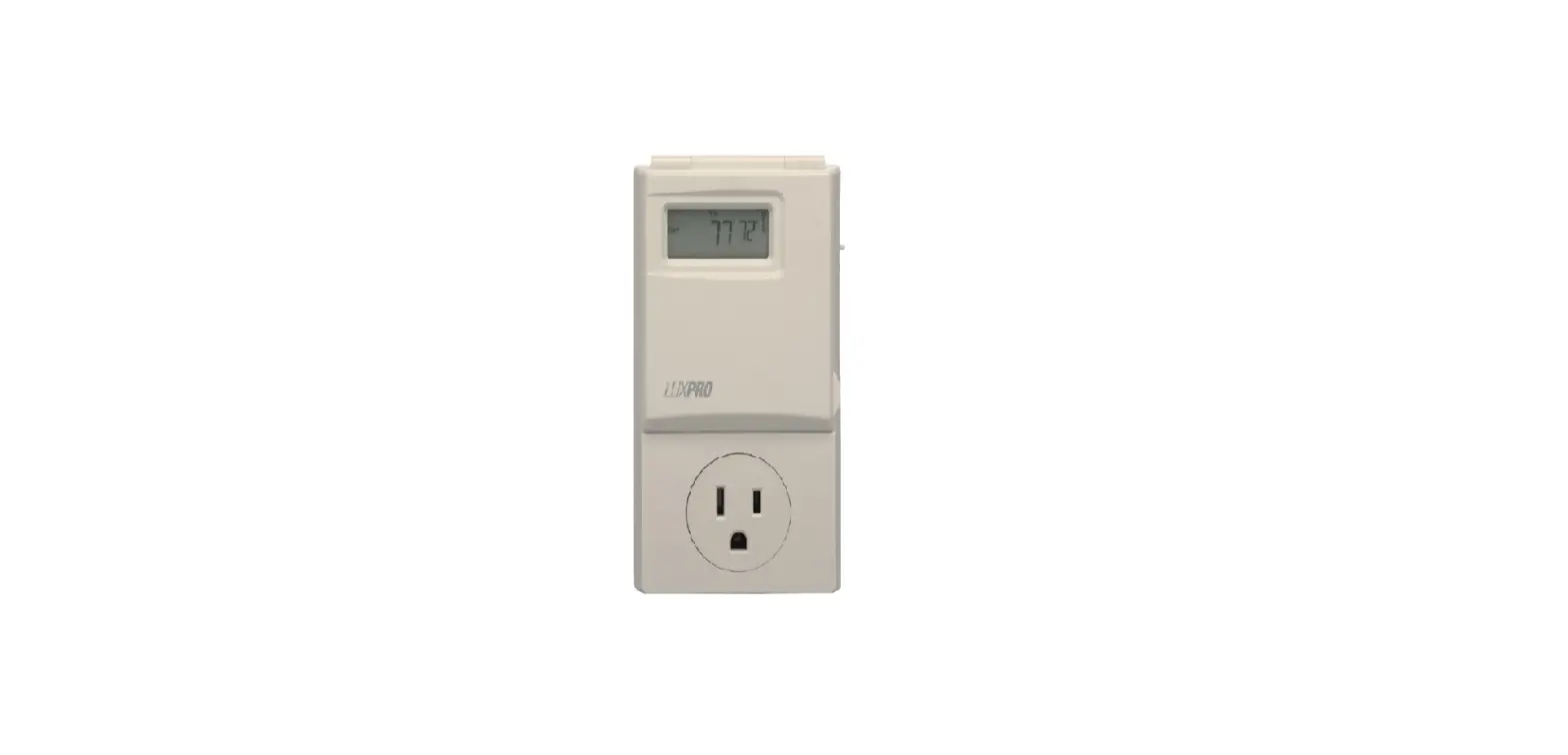 Luxpro Psp300 Electronic Thermostat Product Specifcations Luxpro Psp300 Electronic Thermostat Product Specifcations