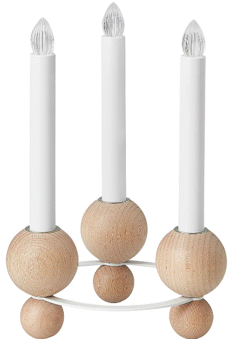 IKEA STRÅLA-3LED-3-Armed-CandelabraC-product