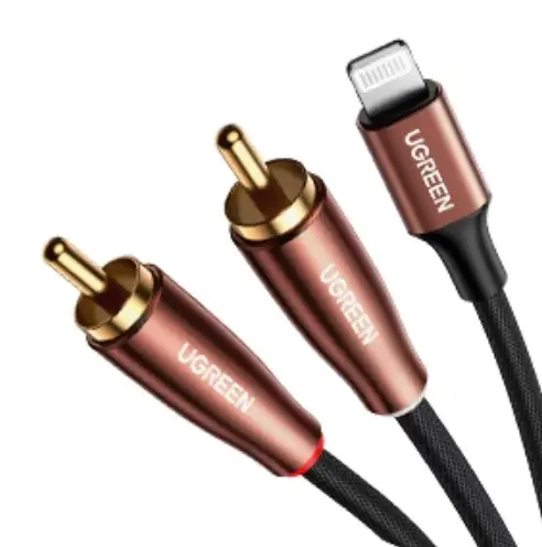 Ugreen 40904 Lightning To Rca Cable Av166 User Manual Ugreen 40904 Lightning To Rca Cable Av166 User Manual