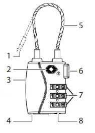 sygonix-2522225-TSA-Cable-Lock-FIG-2