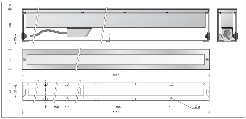 BEGA 84158 LED In Ground Luminaire - Fig1