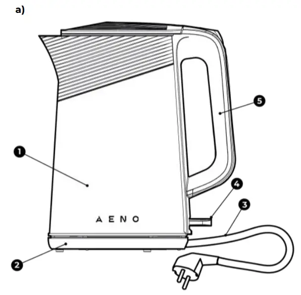 AENO EK3 Electric Kettle - fig1