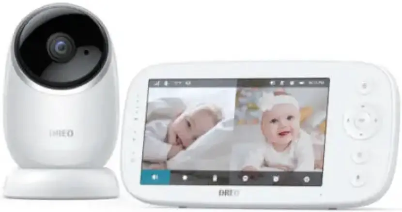 DREO DR-BBM001 5 Inch HD Split Screen Baby Monitor 5 Inch HD Split Screen Baby Monitor