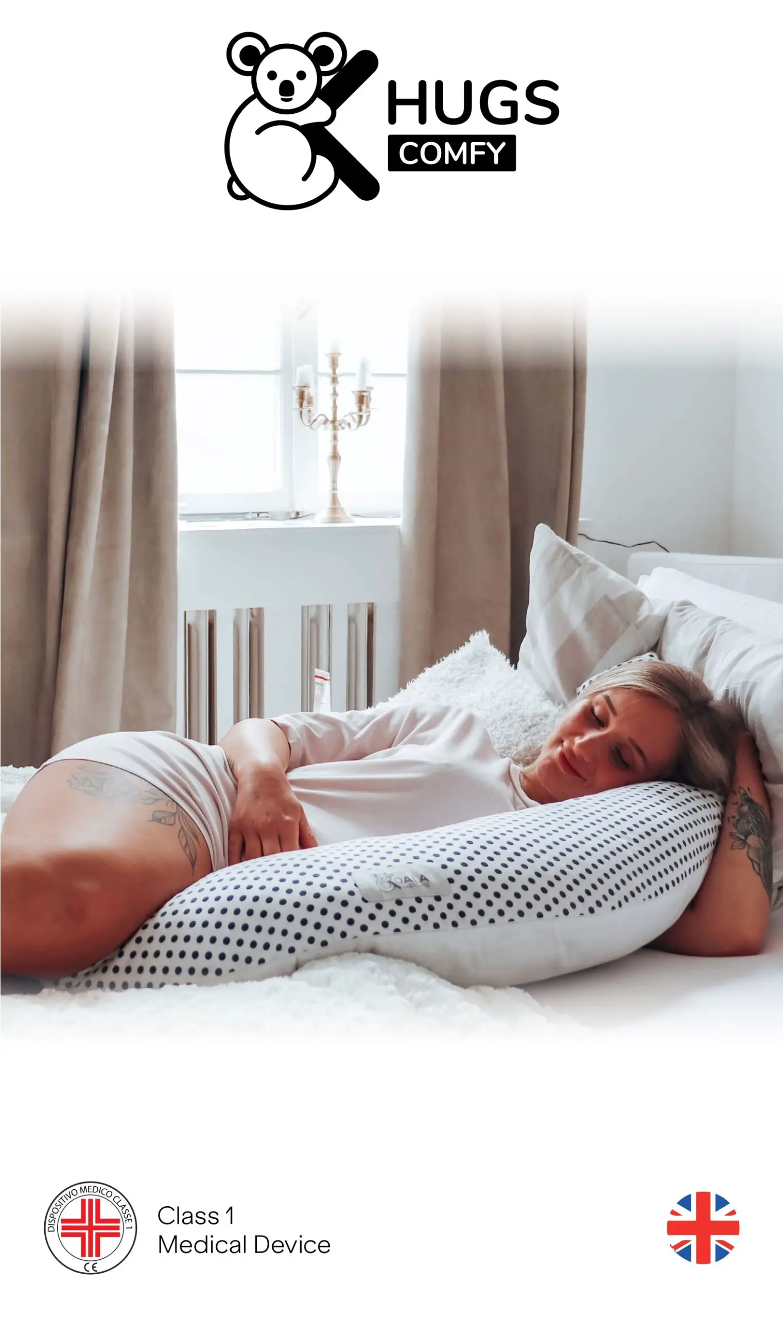 KOALA BABYCARE HUGS COMFY Multifunctional Pillow Instructions