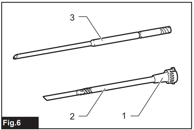 Installing and removing long nozzles