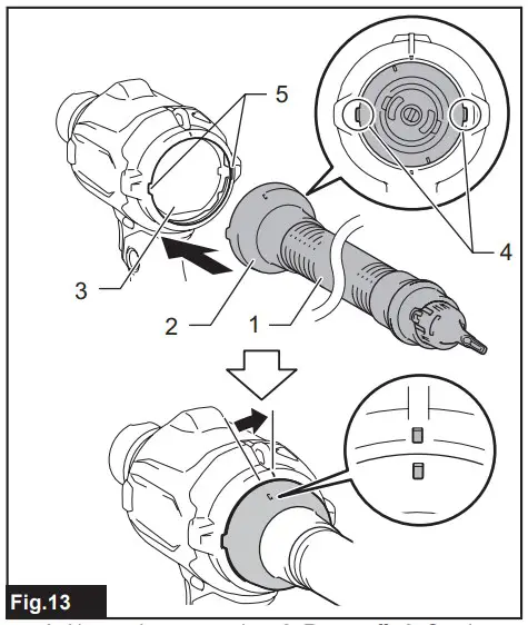 Installing and removing long nozzles