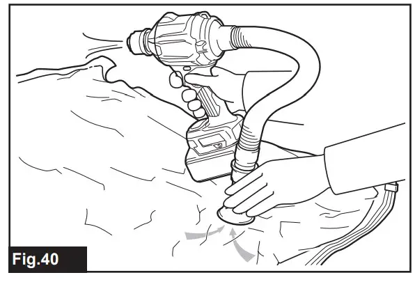 Deflating plastic inflatables