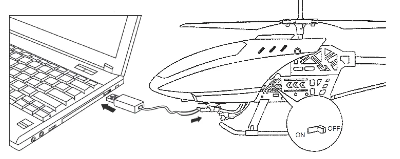 VIVITAR DRC252 Air Rover Jumbo RC Helicopter 4