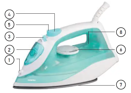 CENTEK-CT-2321-Steam-Iron-product-image