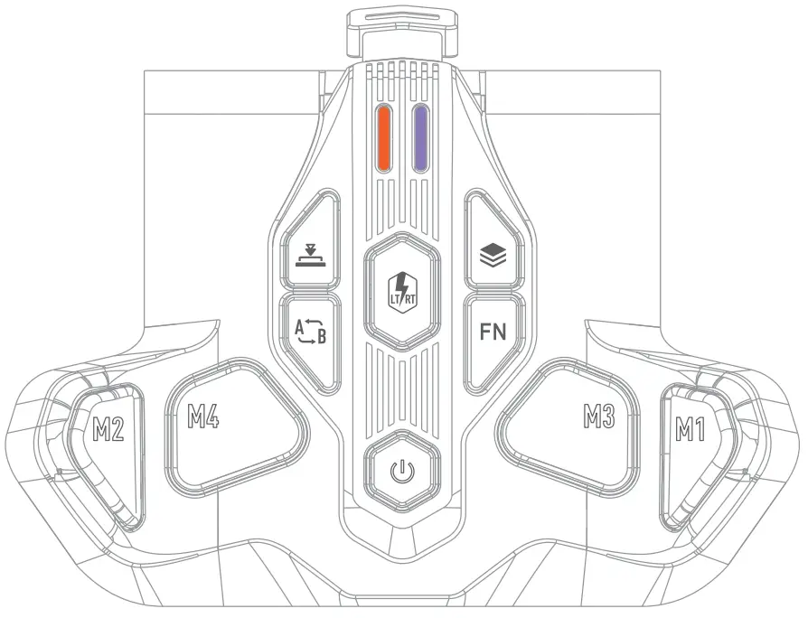 BIGBIG WON ARMOR-X Wireless Controller Paddles