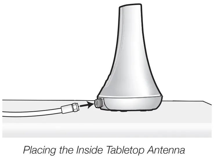 SureCall EZ 4G Home Signal Booster Kit - Tabletop Antenna