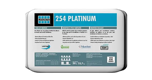 Laticrete 254-11 Platinum Multipurpose Thin-set Mortar Instructions