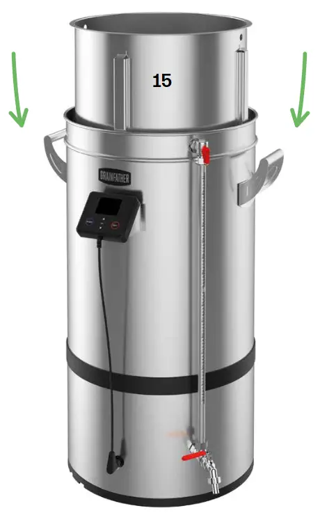 GRAINFATHER G70 All in One All Grain Brewing System - GRAIN BASKET 2