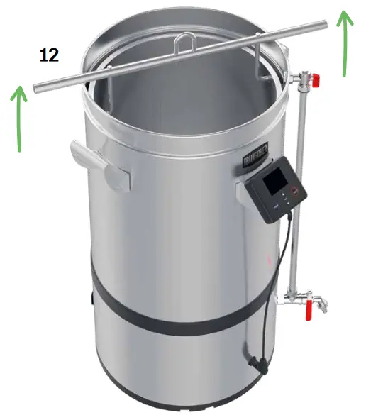 GRAINFATHER G70 All in One All Grain Brewing System - GRAIN BASKET 3