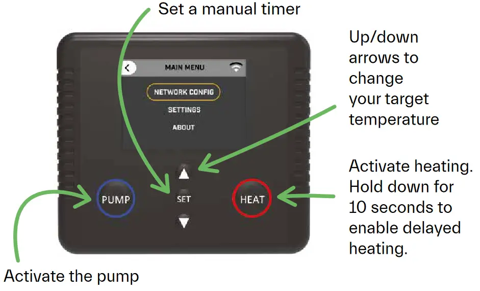GRAINFATHER G70 All in One All Grain Brewing System - MAIN MENU