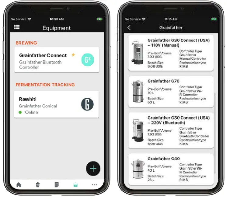 GRAINFATHER G70 All in One All Grain Brewing System - app 1