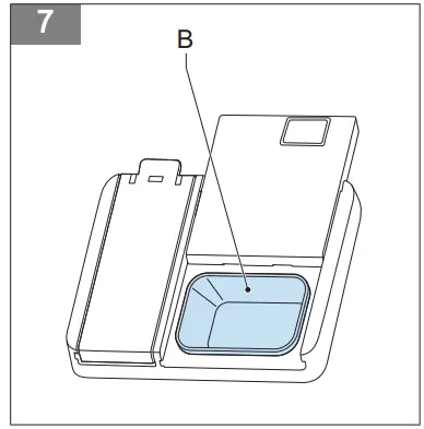 FILLING THE DETERGENT RESERVOIR