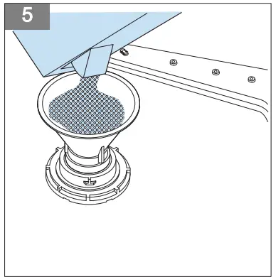 FILLING THE SALT RESERVOIR