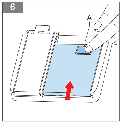 FILLING THE DETERGENT RESERVOIR