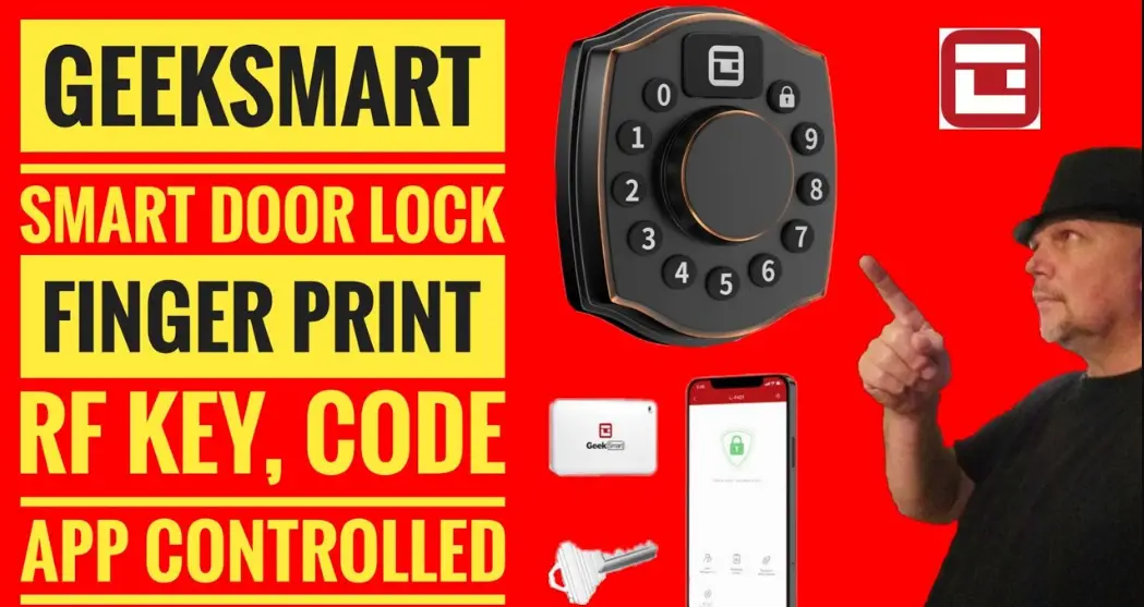 Geek Smart L-f501 Keyless Entry Smart Deadbolt Door Locks User Manual Geek Smart L-f501 Keyless Entry Smart Deadbolt Door Locks User Manual