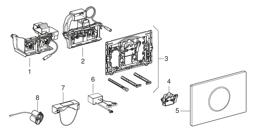 GEBERIT SIGMA10 Flush Plate System-fig-1