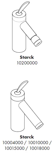 hansgrohe-AXOR-STARCK-Classic-Lever-Bidet-Faucet-fig-1