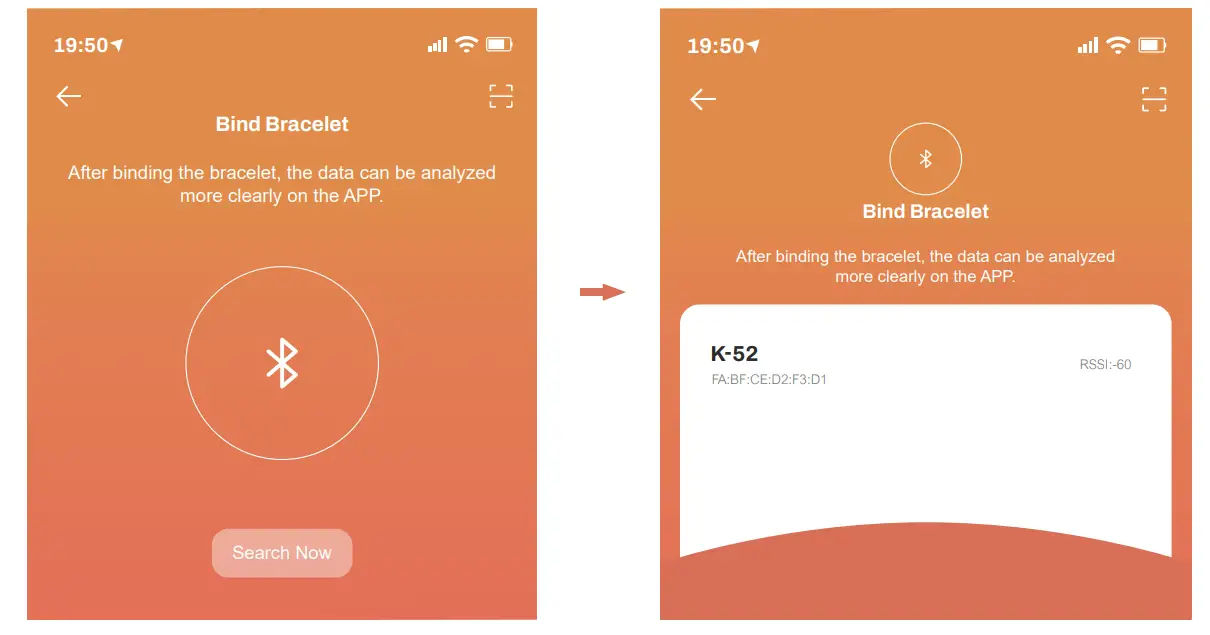 use the touch screen