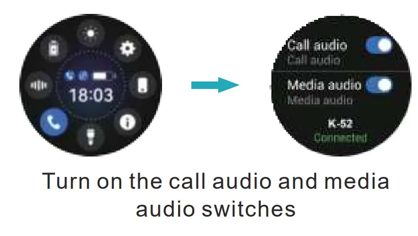 use the touch screen