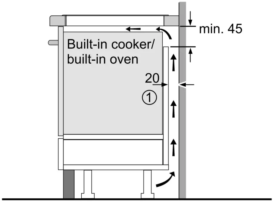 SIEMENS EX675LYC1E Induction Cooktop - Vantilation 1