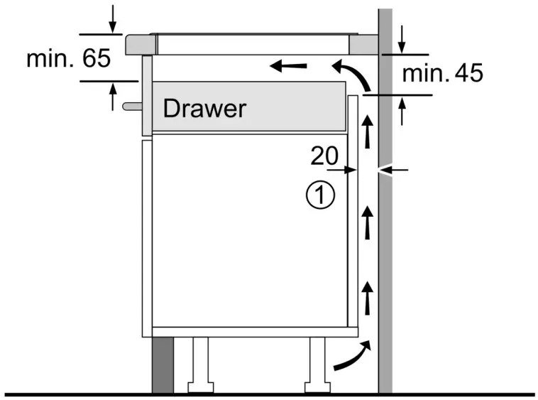 SIEMENS EX675LYC1E Induction Cooktop - Vantilation 4