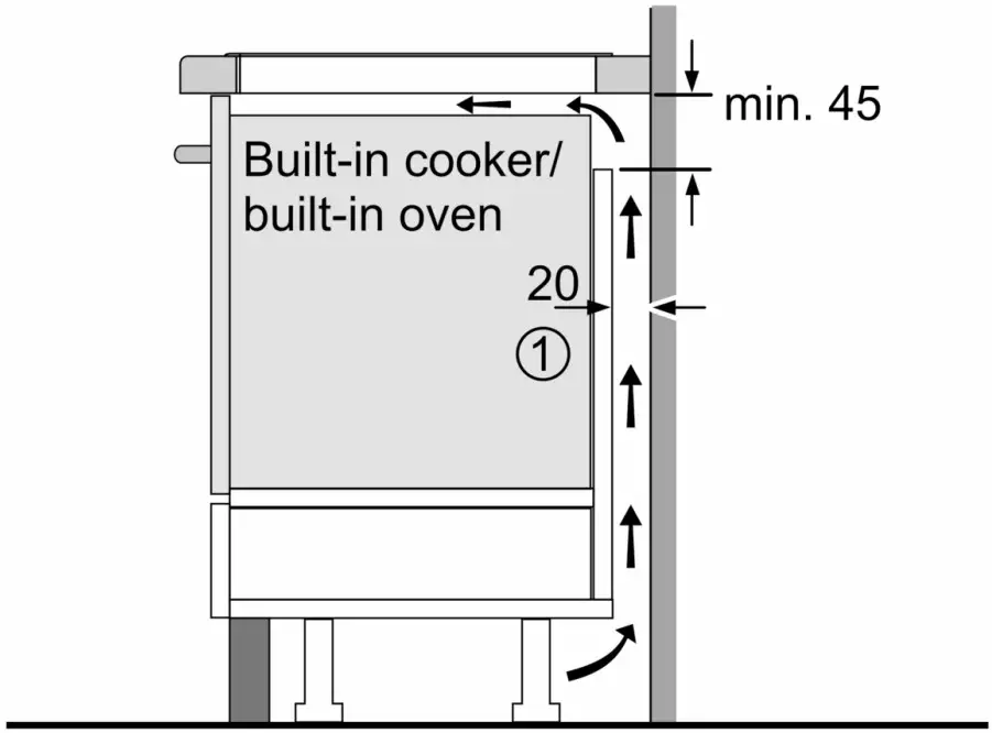 SIEMENS EX675LYC1E Induction Cooktop - Vantilation 5