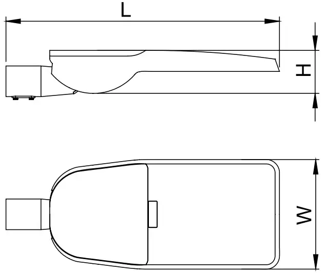 NORTHCLIFFE AUVA LED Pole-Mounted LED Street Luminaire - fig 2