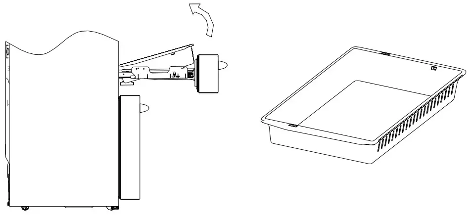 ZLINE Refrigerator with Water Dispenser - fig 10