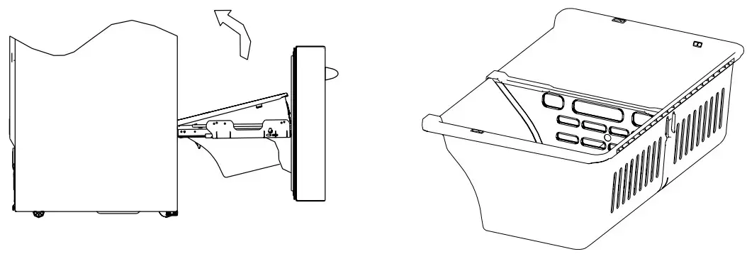 ZLINE Refrigerator with Water Dispenser - fig 12