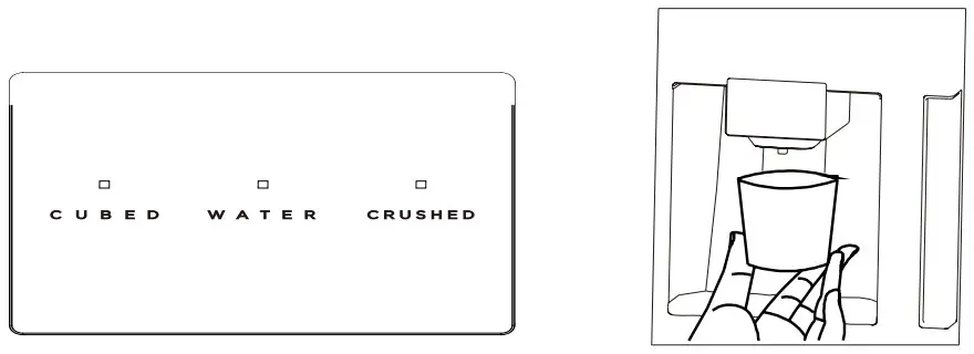 ZLINE Refrigerator with Water Dispenser - fig 5