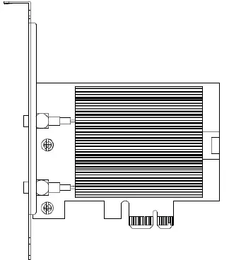 EDiMAX EW-7833AXP Dual Band WiFi and Bluetooth Adapter 1