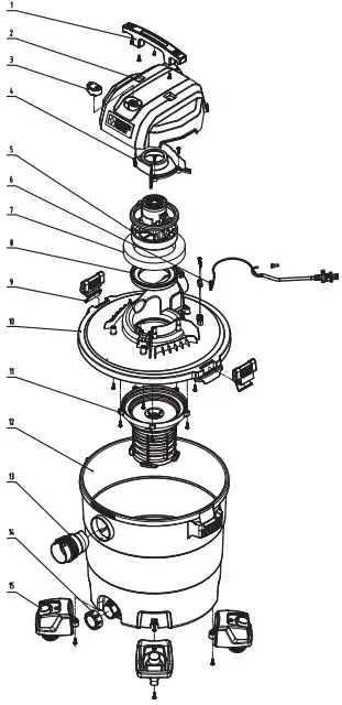 EXPANDED VIEW / PARTS LIST
