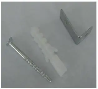 EUROM 350081 Bathroom Heater Wall Heater Bathroom Fan Heater Power Instruction Manual - Drill 2 holes