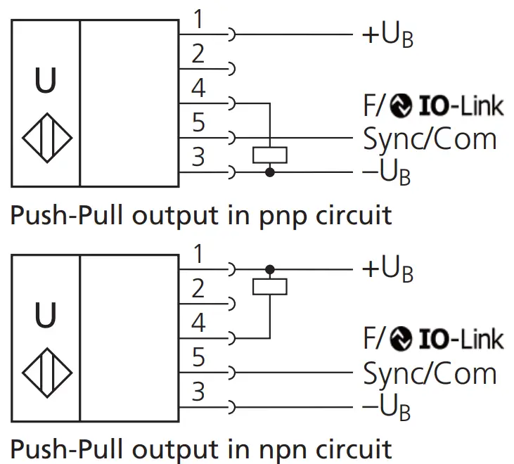 microsonic lcs+340 F A Ultrasonic Proximity Switch with One Switching Output And IO-Link - Technical data 1