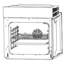 kleenmaid OMF6015 Multifunction Oven - SHELF PLACEMENT