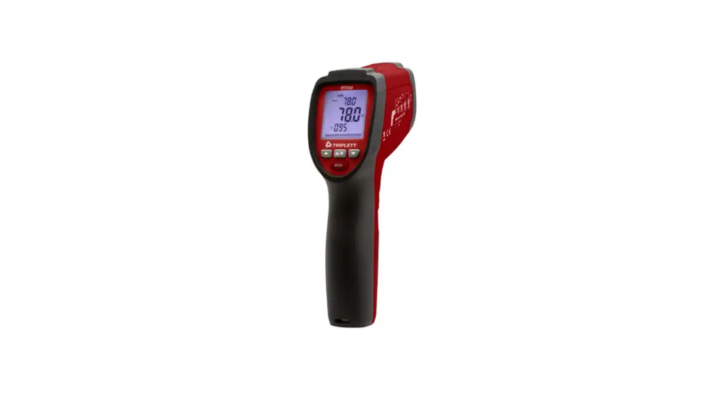 Triplett Irt500 Ir 20:1 Ir Thermometer With High Temp/circular Laser And Alarms User Manual