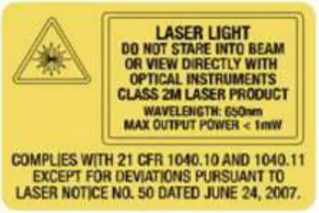 Triplett IRT500 IR 201 IR Thermometer with High Temp Circular Laser and Alarms - Safety Symbols