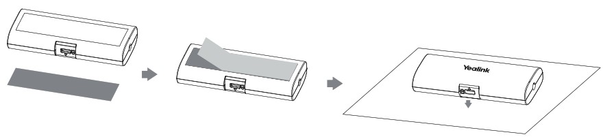 Yealink CP900 USB Speakerphone - Using cable lock box 3